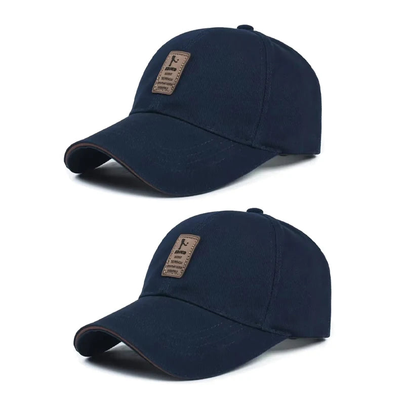 cotton baseball caps, men's, sports sun hats, caps,