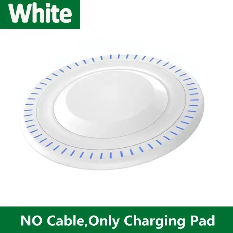 Fast Wireless Charger Pad For iPhone 15 14 13 12 X Pro Max 8 Samsung Galaxy S23 Xiaomi Wireless Charging Station Chargers