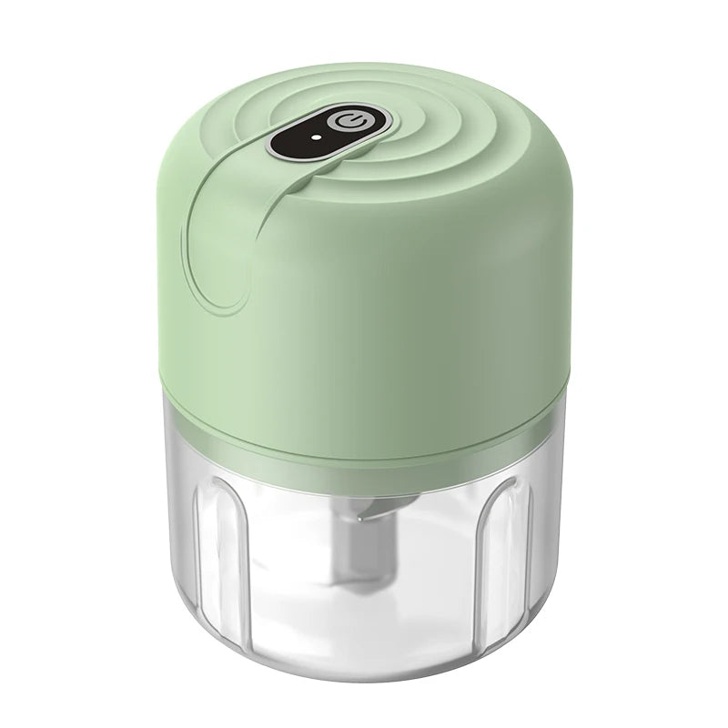 Electric garlic beater 250ml rechargeable garlic grinder portable vegetable chopper multifunctional meat grinder blender