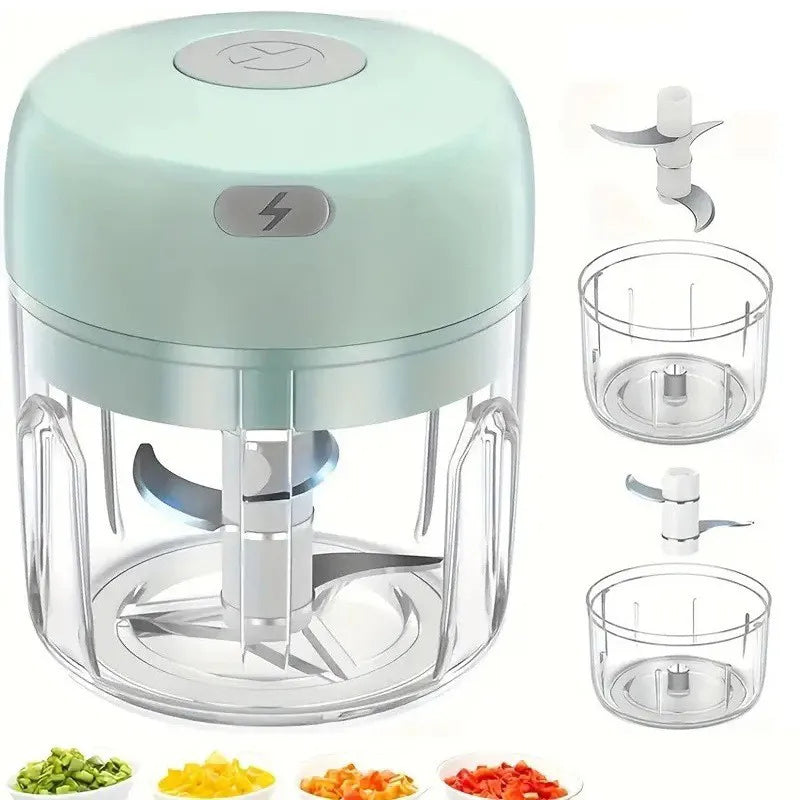 Multifunctional Cooking Machine Automatic Household Meat Grinder Baby Supplementary Food Stirring Minced Garlic 