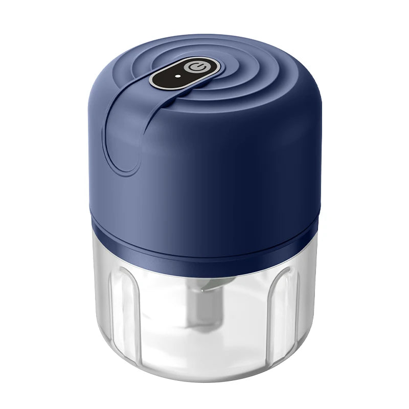 Electric garlic beater 250ml rechargeable garlic grinder portable vegetable chopper multifunctional meat grinder blender