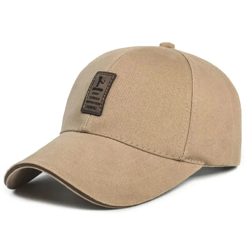 cotton baseball caps, men's, sports sun hats, caps,
