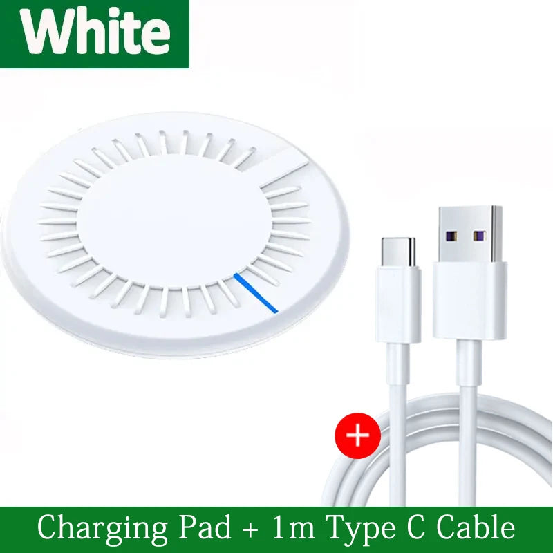 100W Fast Wireless Charger Pad For iPhone 16 - 12 X Pro Max 8 Samsung Galaxy S23 Xiaomi Wireless Charging Station Chargers