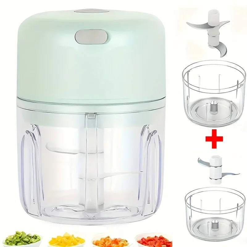 Multifunctional Cooking Machine Automatic Household Meat Grinder Baby Supplementary Food Stirring Minced Garlic 