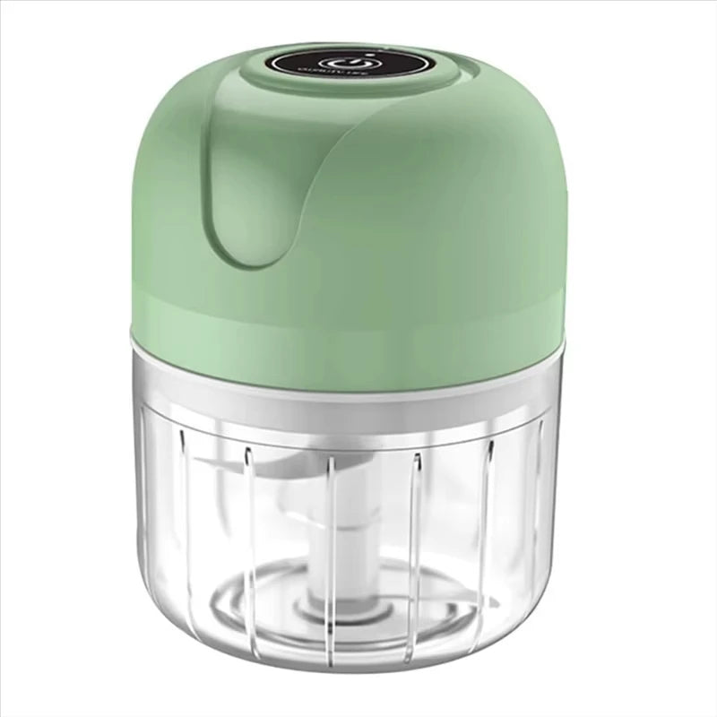 USB electric garlic beater 250ml rechargeable garlic grinder portable vegetable chopper multifunctional meat grinder blender