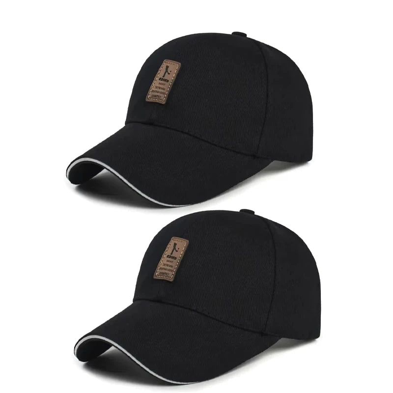 cotton baseball caps, men's, sports sun hats, caps,
