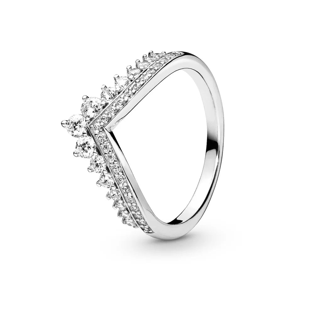 Rings Red Pink Heart Zircon Ring Size 6 7 8 9 Wedding Fashion High Jewelry Gifts for Women