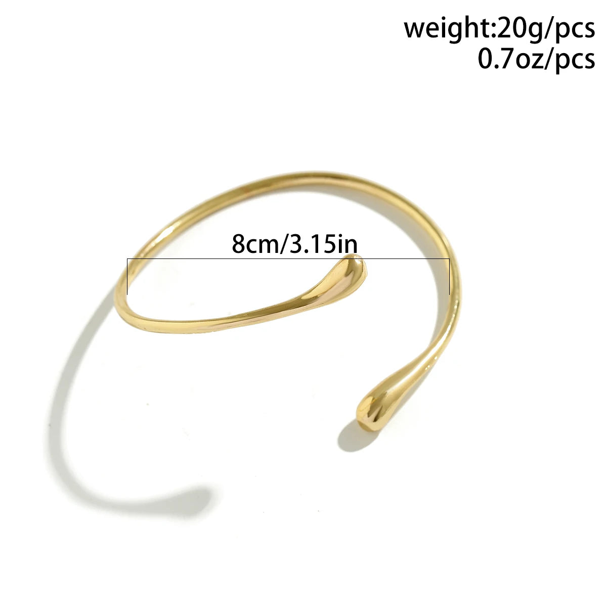 Geometric Arm Bracelet Aesthetic Jewelry Gift New