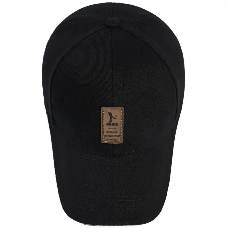 cotton baseball caps, men's, sports sun hats, caps,