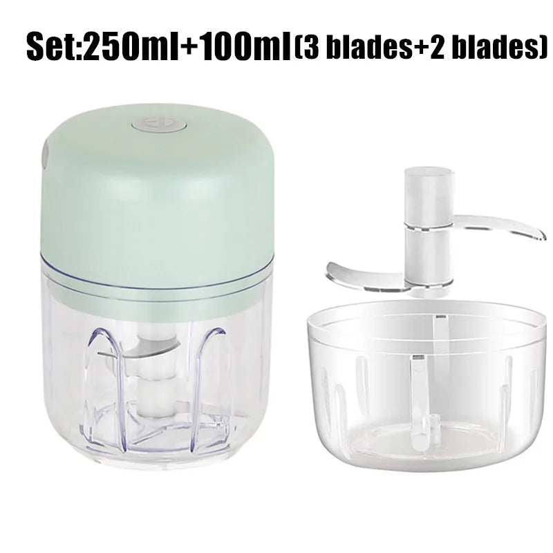 Multifunctional Cooking Machine Automatic Household Meat Grinder Baby Supplementary Food Stirring Minced Garlic 