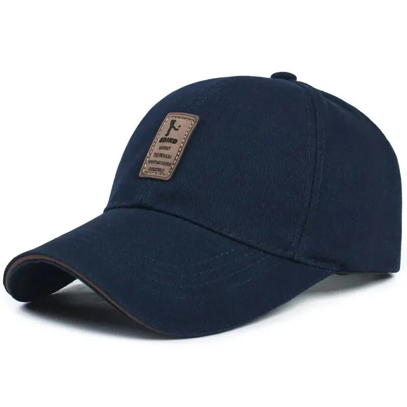 cotton baseball caps, men's, sports sun hats, caps,