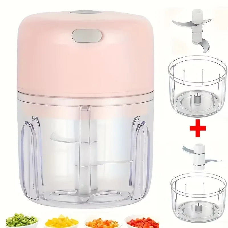 Multifunctional Cooking Machine Automatic Household Meat Grinder Baby Supplementary Food Stirring Minced Garlic 