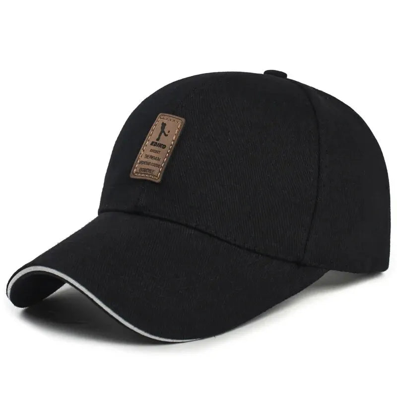 cotton baseball caps, men's, sports sun hats, caps,