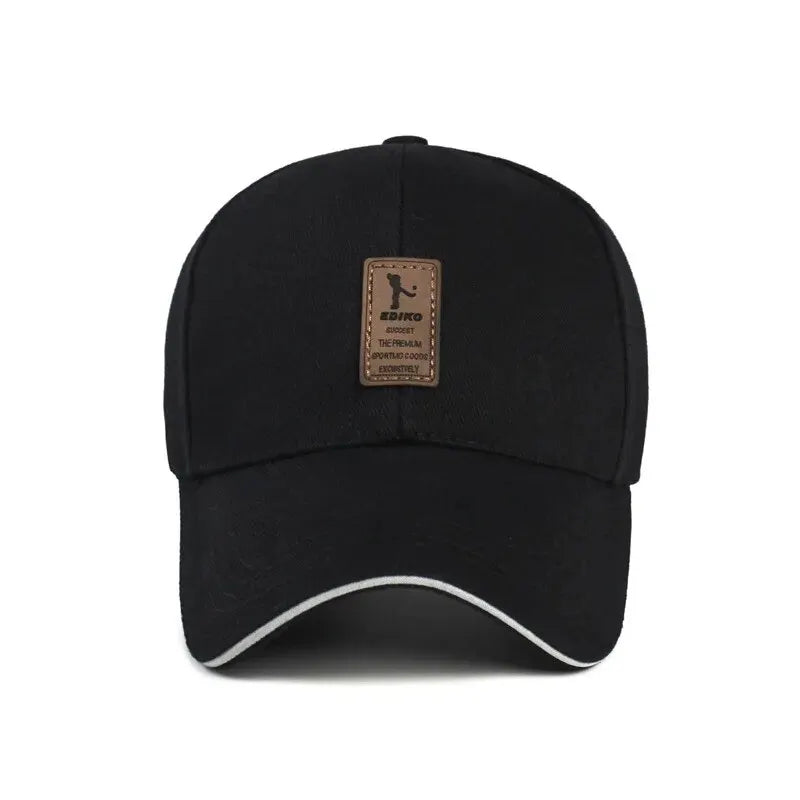 cotton baseball caps, men's, sports sun hats, caps,
