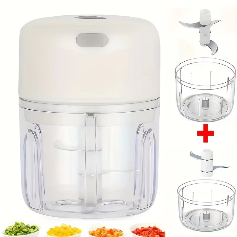 Multifunctional Cooking Machine Automatic Household Meat Grinder Baby Supplementary Food Stirring Minced Garlic 