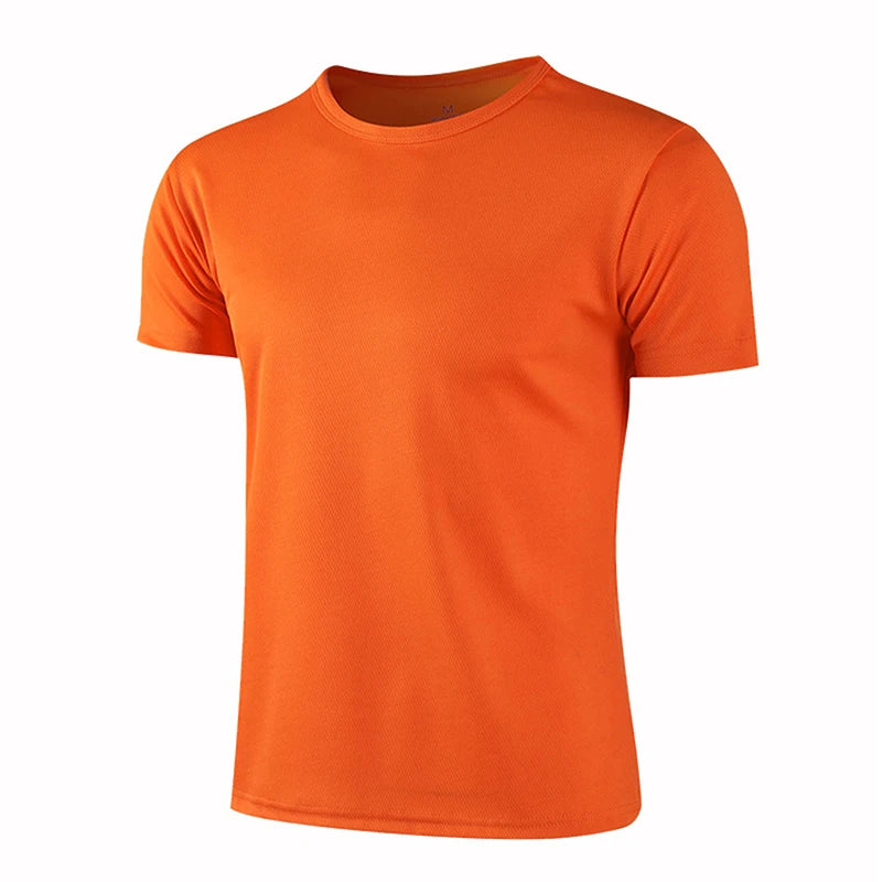 Multicolor Quick Dry Short Sleeve Sport T Shirt Gym Jerseys Fitness Shirt Trainer Running T-Shirt Teenager Breathable Sportswear