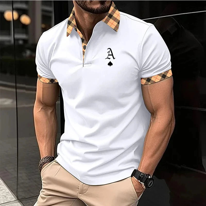 camisa e rupa masculina Polo T Shirt For Men Summer Outdoor Sports Golf Clothing Casual Lapel Short Sleeve Button Shirts camisa polo