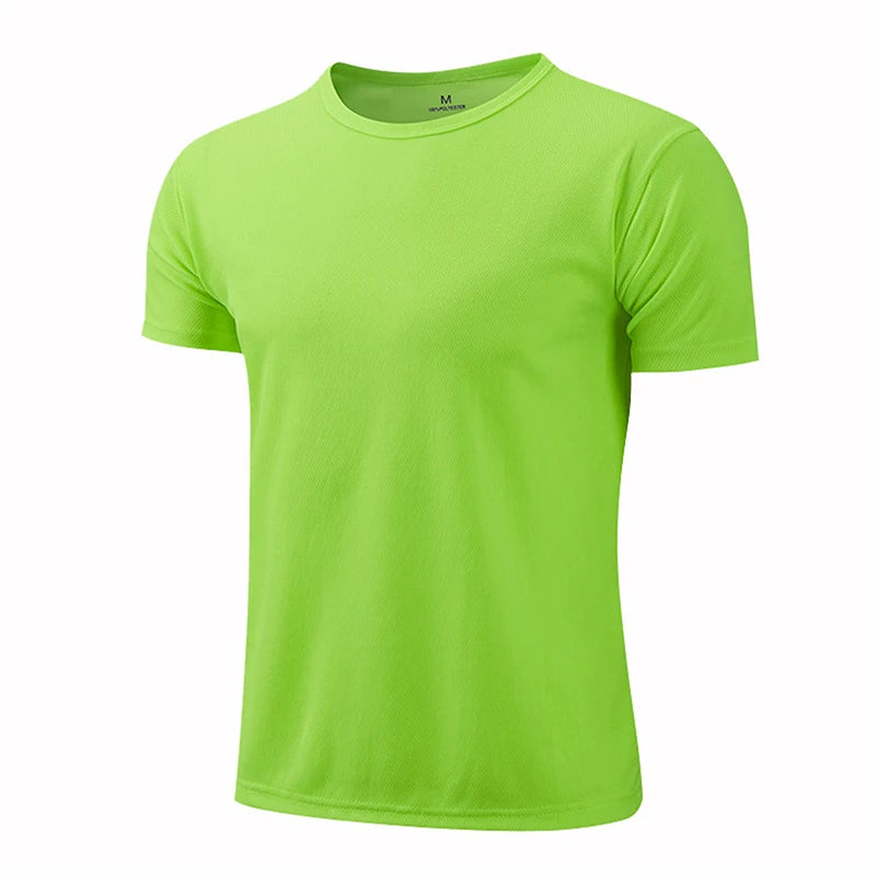 Multicolor Quick Dry Short Sleeve Sport T Shirt Gym Jerseys Fitness Shirt Trainer Running T-Shirt Teenager Breathable Sportswear