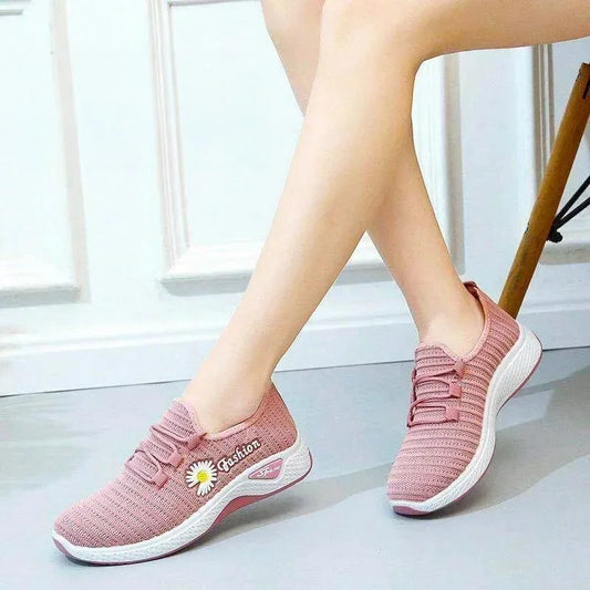 Women's shoes, summer white shoes, female students' Korean version running shoes,sports shoes,trendy casual shoes, women's shoes