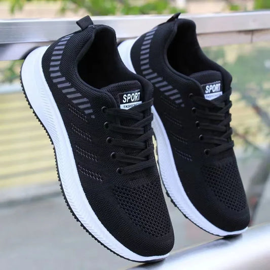 New men's shoes, casual slippers, fashionable sports shoes, breathable running shoes, outdoor walking training tennis shoes