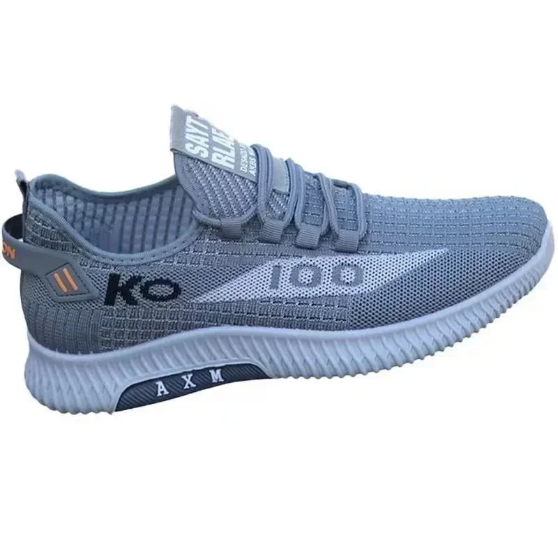 Spring Lightweight Deodorant Men's Shoes Breathable Mesh Sneakers Comfortable Trendy Versatile Shoes Men