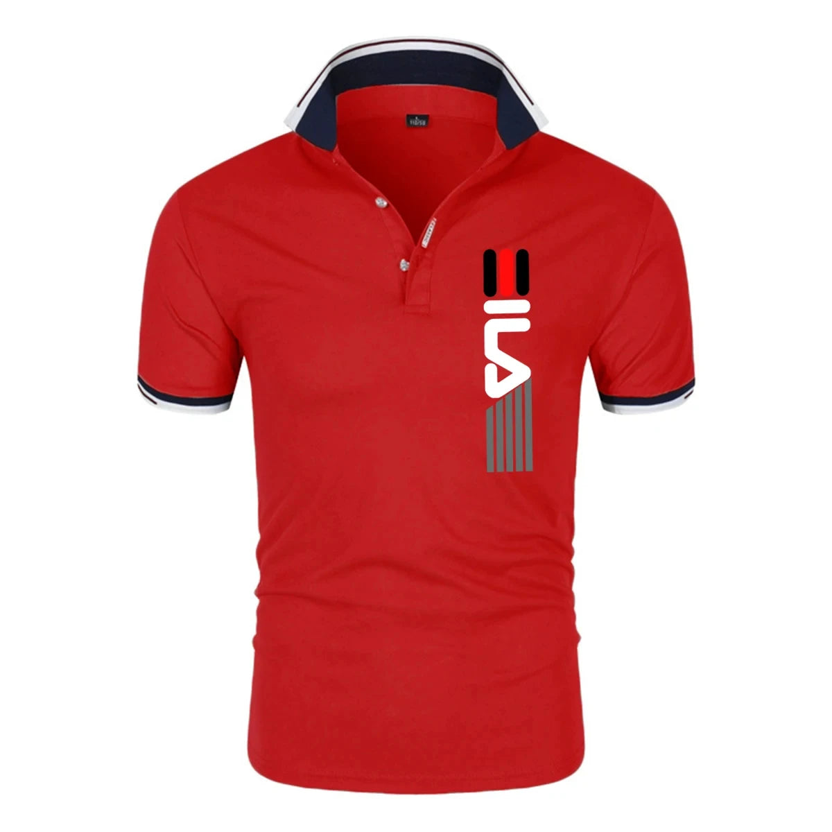 New Men's Lapel Anti-pillin Polo Shirt