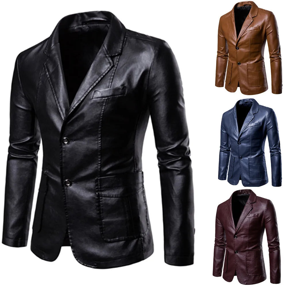 2025 New Men's Leather