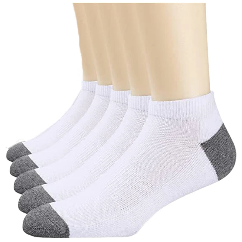 10 Pairs Breathable Cotton Sports Stockings Men Bamboo Fiber Autumn and Winter Men Socks Sweat Absorption Deodorant Business Sox