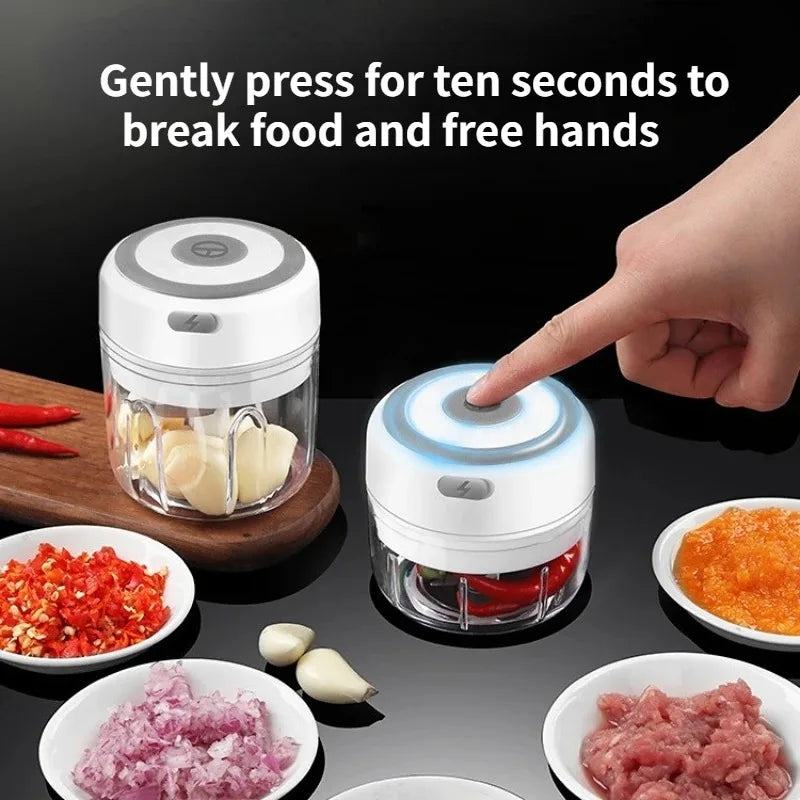 Garlic Mincer  Electric Garlic Chopper
