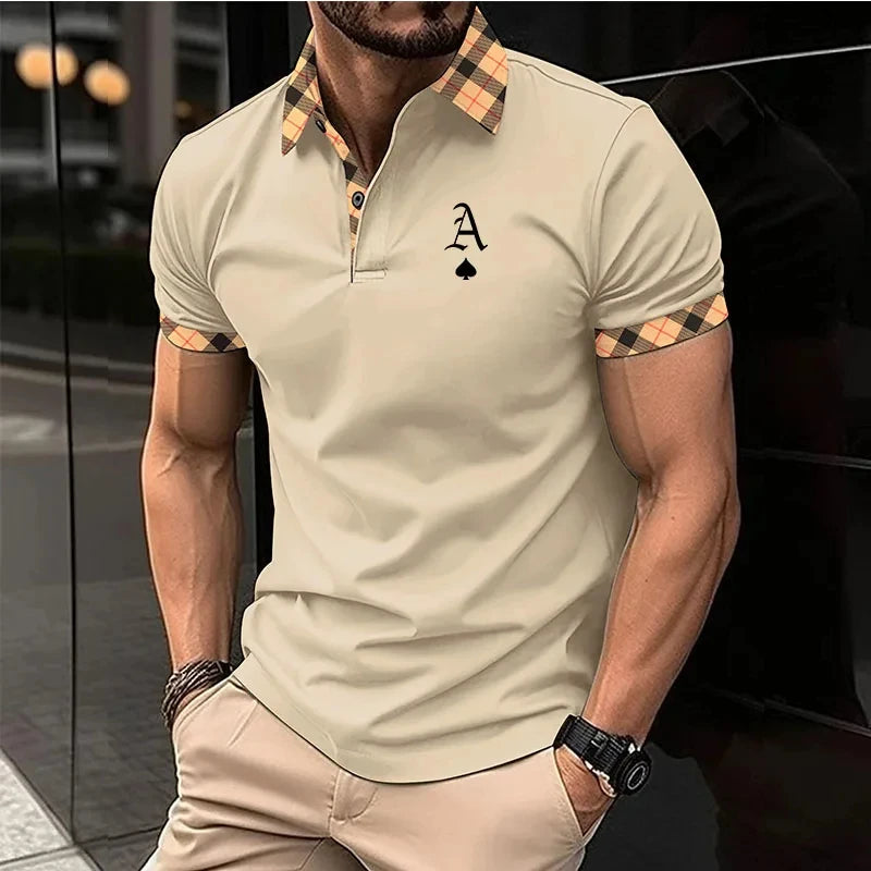 camisa e rupa masculina Polo T Shirt For Men Summer Outdoor Sports Golf Clothing Casual Lapel Short Sleeve Button Shirts camisa polo